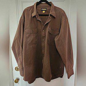 CABELA'S button down shirt. Brown. Size 2XL‎ TALL